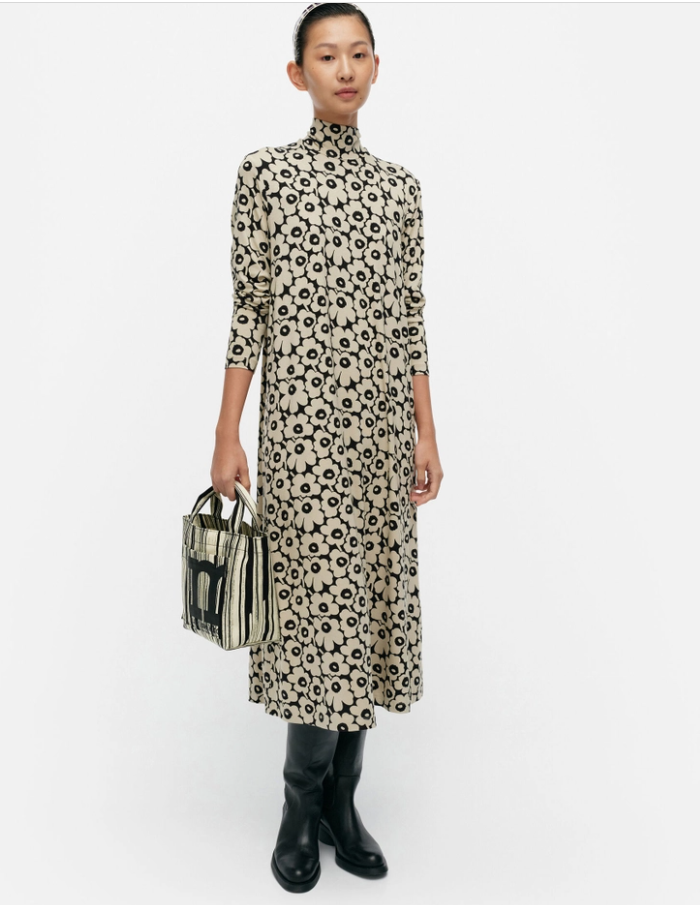 Kleid CAVEA Unikko sand/black