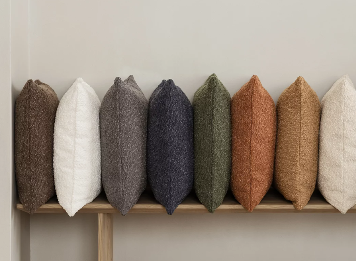 Kissenhülle BOUCLE Tan 50 x 50