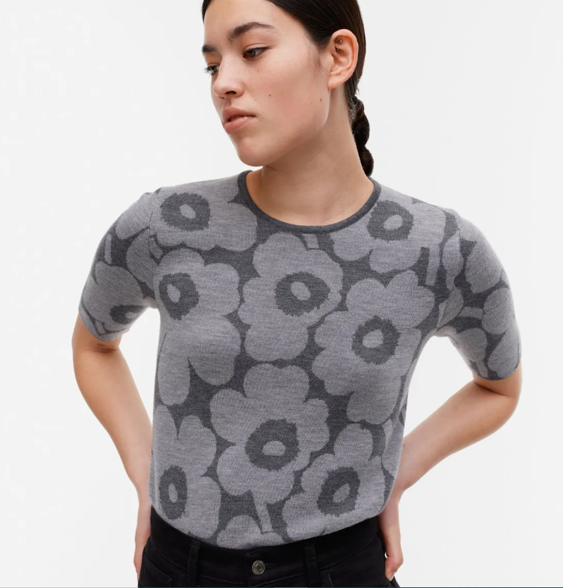Kurzarmpullover Kehys Unikko
