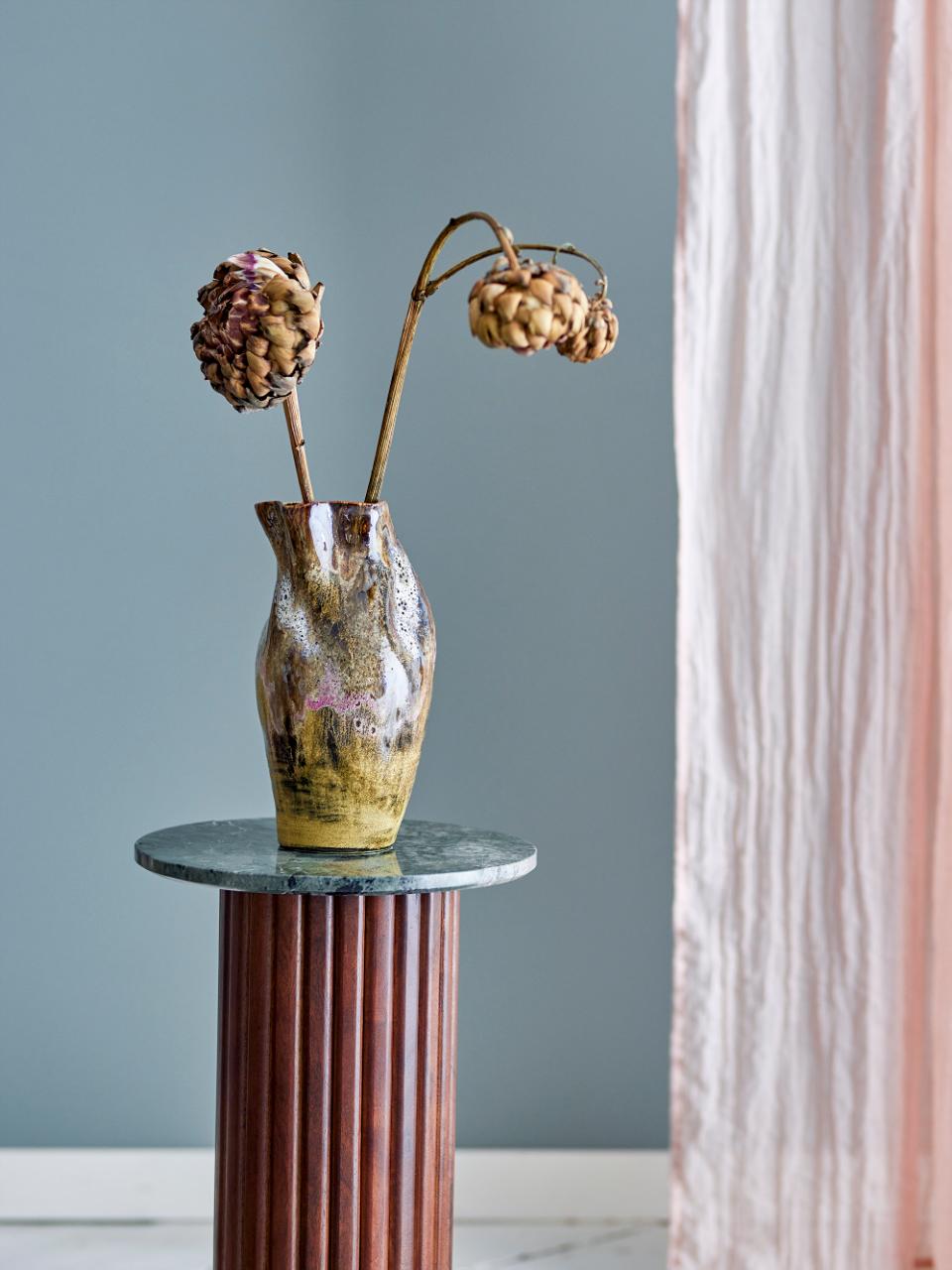 Vase Benoit braun