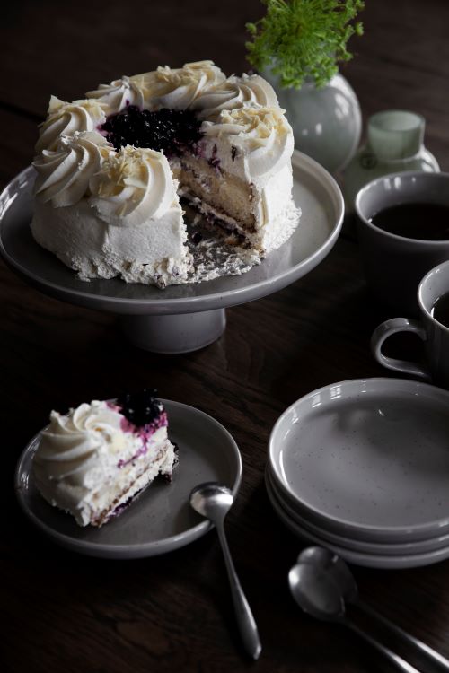 Dessertteller FIKA sandgrau