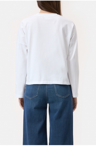 Shirt langarm white