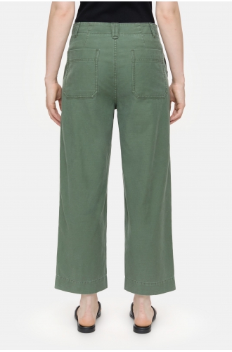 Hose Rovea faded green