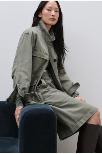 Blazer Field Jacket faded green