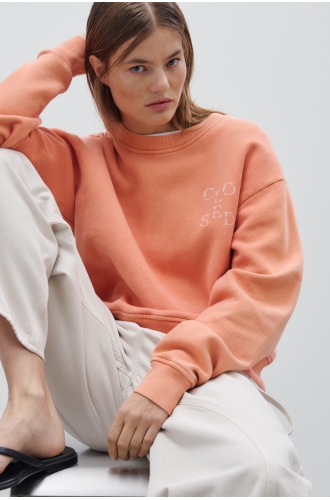 Sweatshirt pumpkin orange