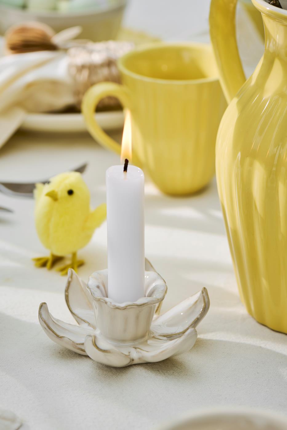 Kerzenhalter Daffodils butter cream
