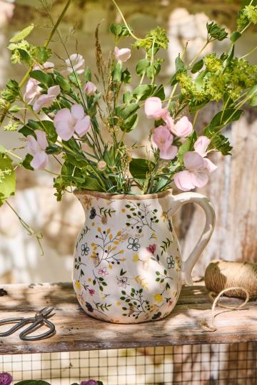 Vase mit Henkel Meadow Blossom
