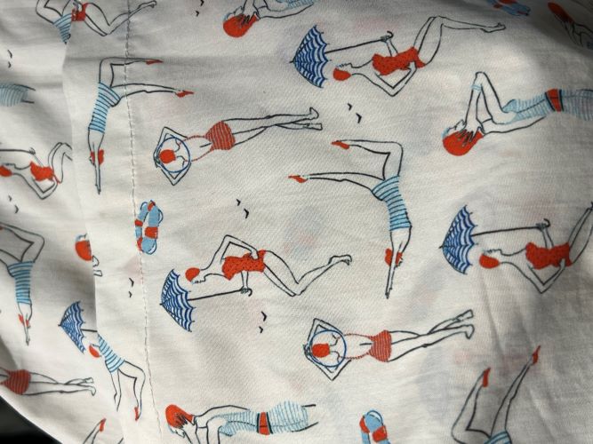 Rock Amy Swimmers on ivory white