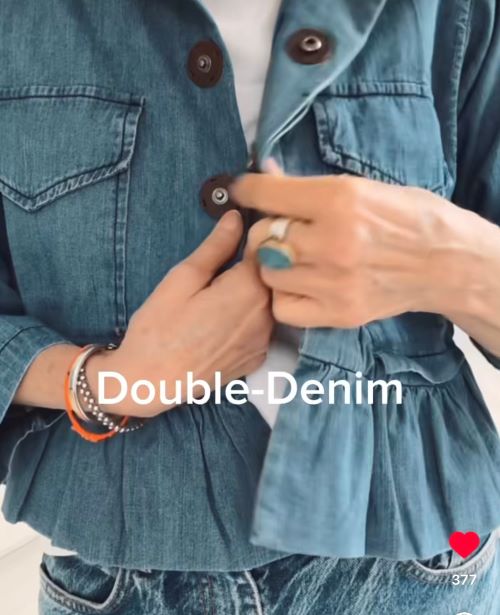Jäckchen Carla medium denim