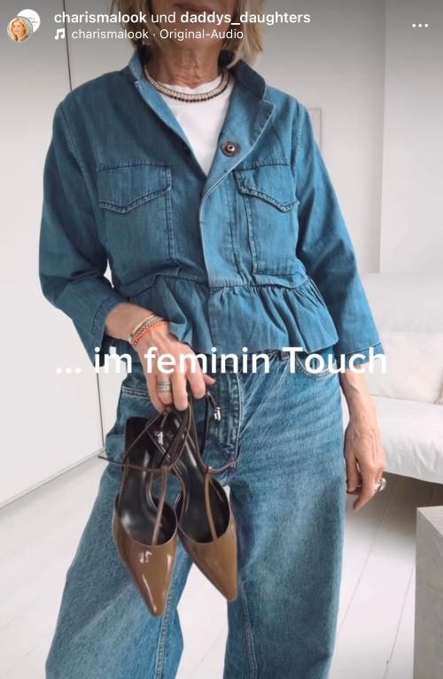Jäckchen Carla medium denim