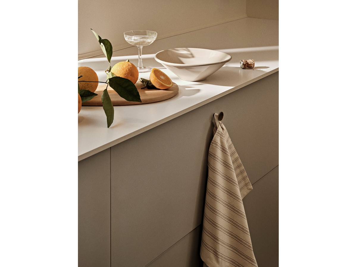Geschirrtuch Karl Fungi Grey/Natural