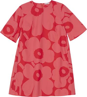 Kleid KUKKIVA Unikka red/pink
