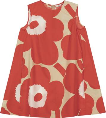 Kleid PALATSI Unikko red/pink (Kopie)