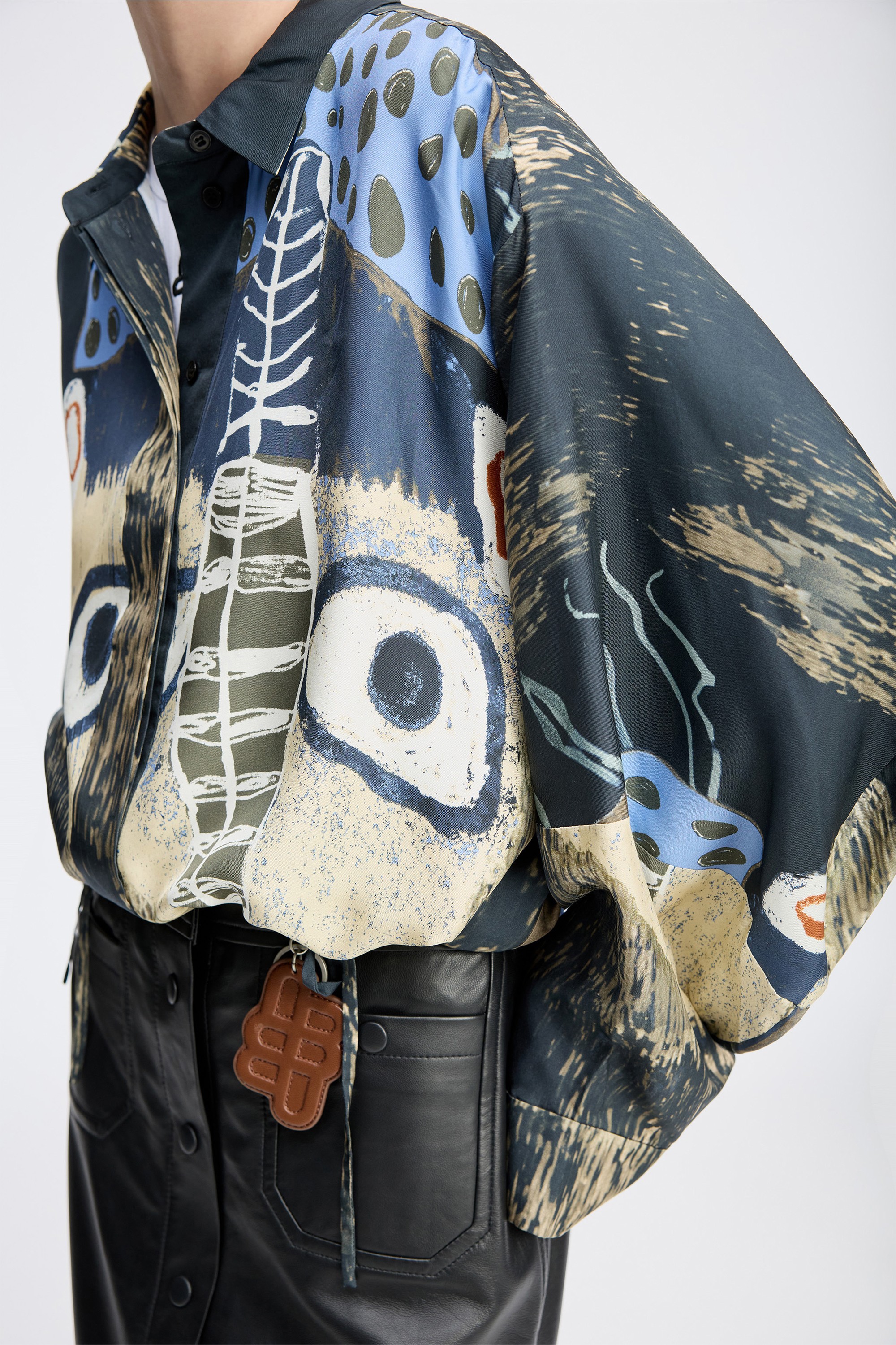 Bluse LOASTA Blackprint