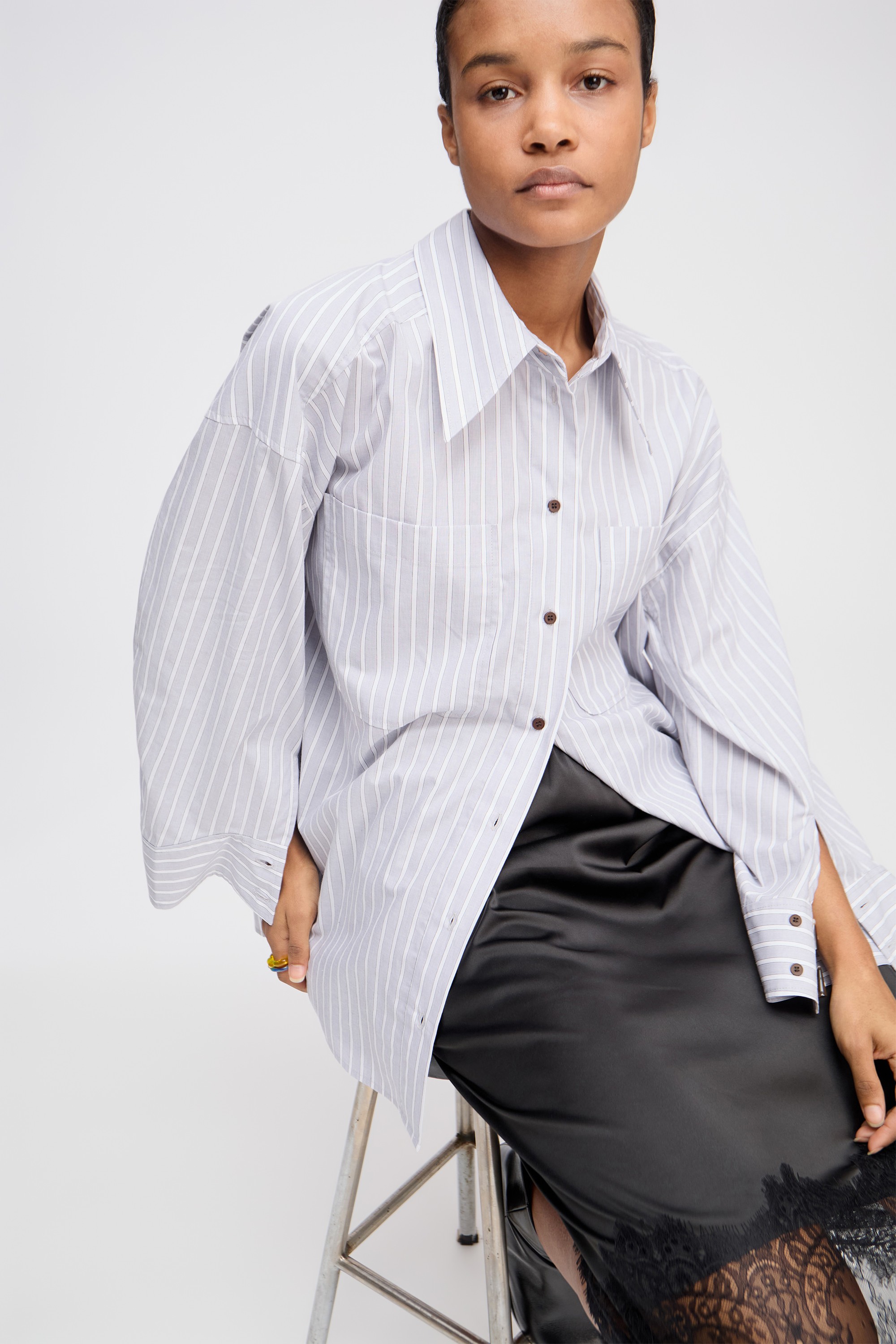Bluse LYNNE Charcoal