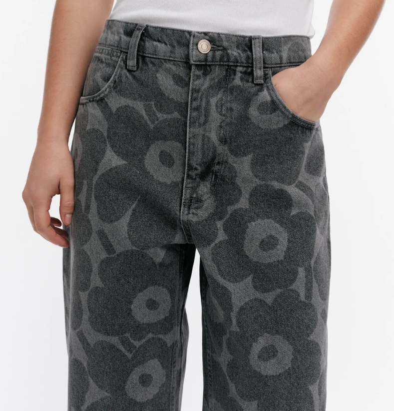 Jeans Maridenim Barrel grey/black