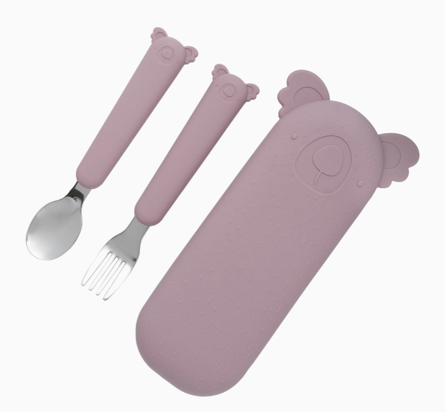 Besteckset ZOE THE KOALA altrosa