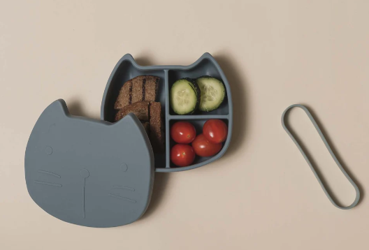 Lunchbox PIPPA THE CAT rauchblau