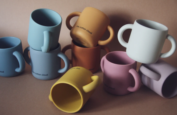 Trinkbecher SILIKON-CUP wilde rose
