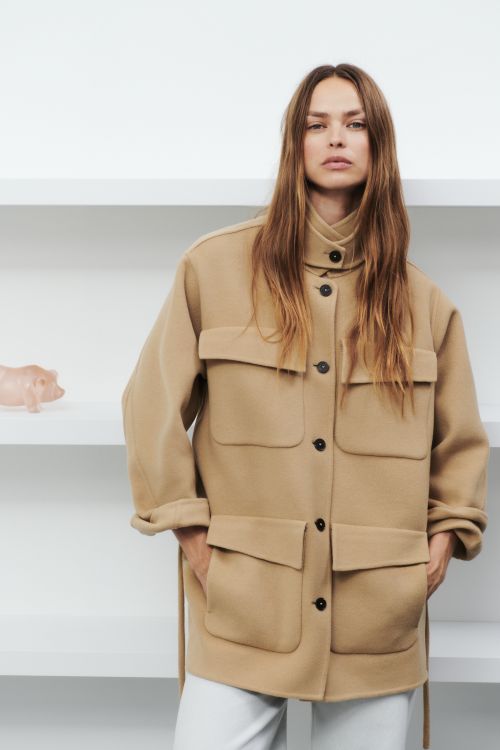 Jacke Parka urban beige