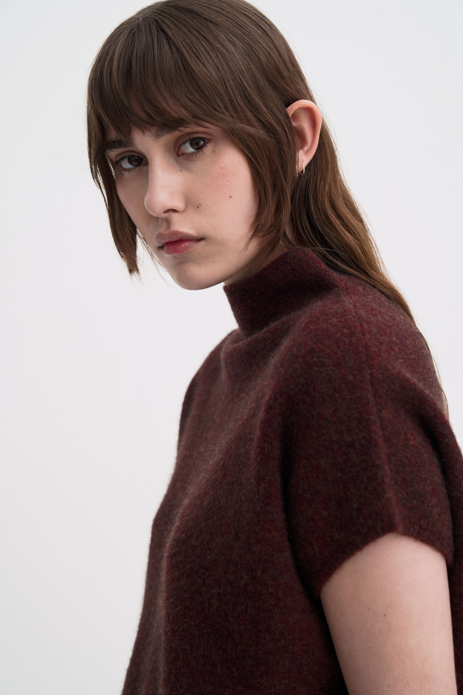 Sweater Ximena burgunder