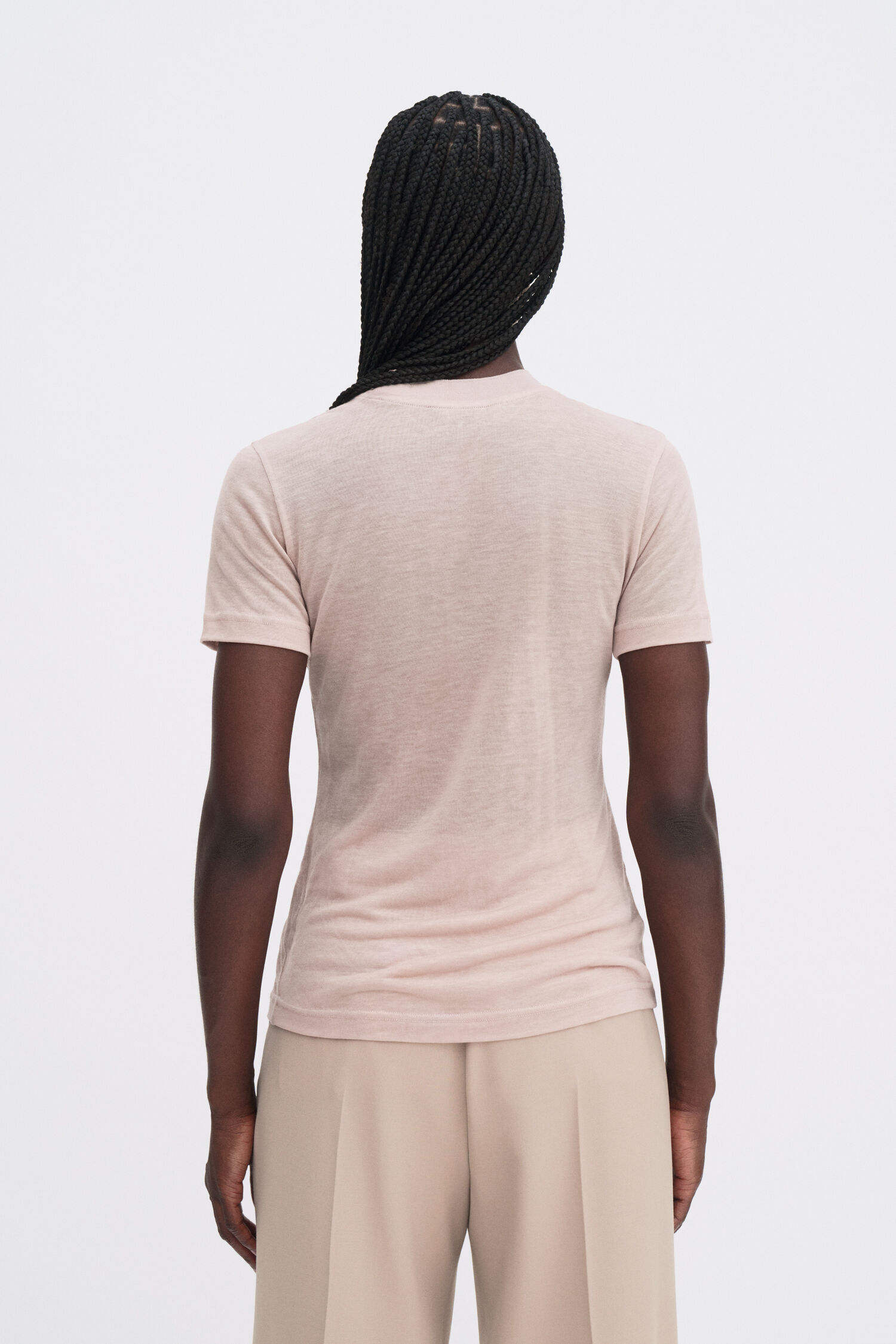 T-Shirt Lyocell Cashmere dusty pink