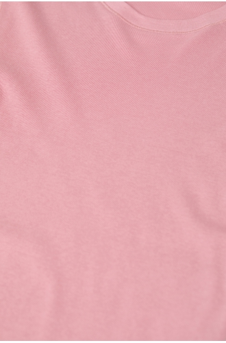 T-Shirt Baumwollmix peony pink