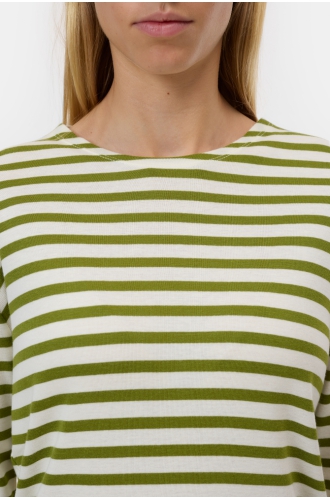 Shirt langarm Basic pistachio green