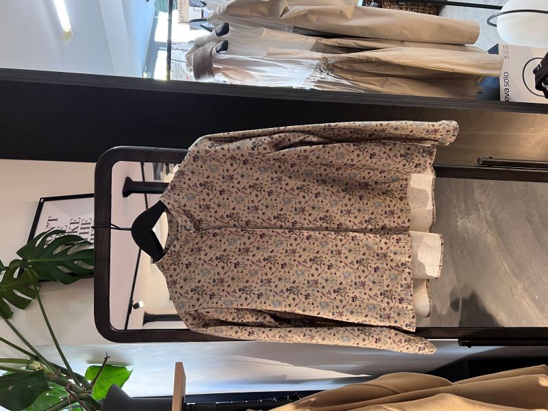 Bluse Charly flowers beige