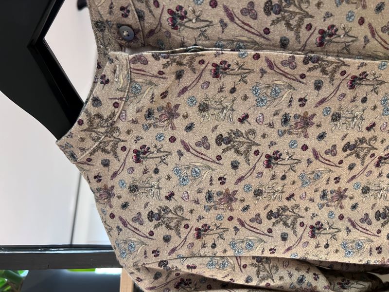 Bluse Charly flowers beige