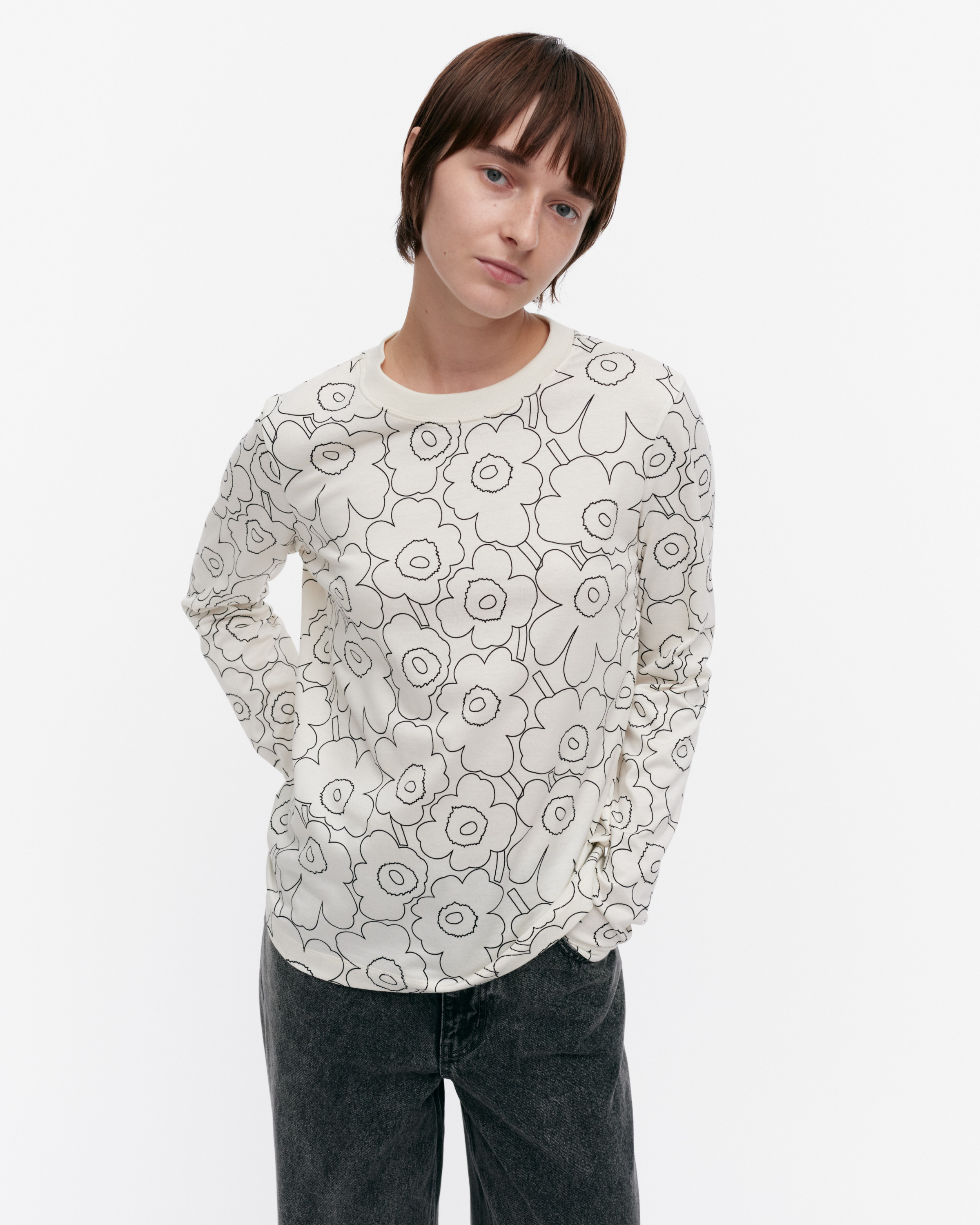 Shirt Sekunti Piierto Unikko langarm