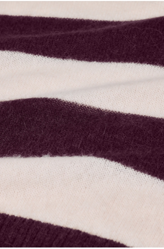 Strickpullover Crew Neck bordeaux