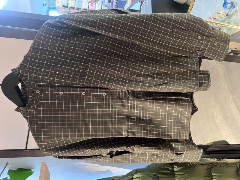 Bluse Cabot britcheck olive