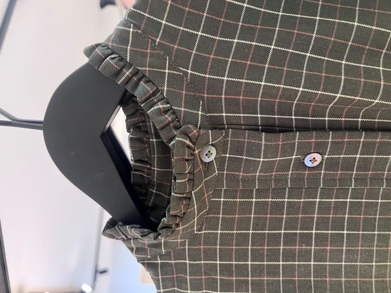 Bluse Cabot britcheck olive