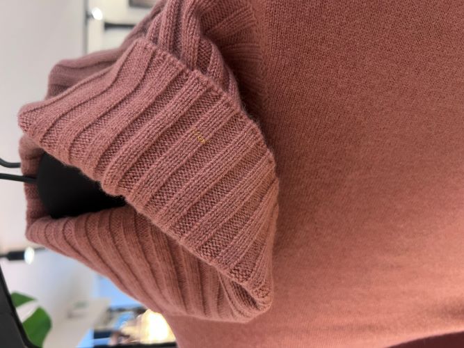 Kaschmirpullover Majesta spiced coral