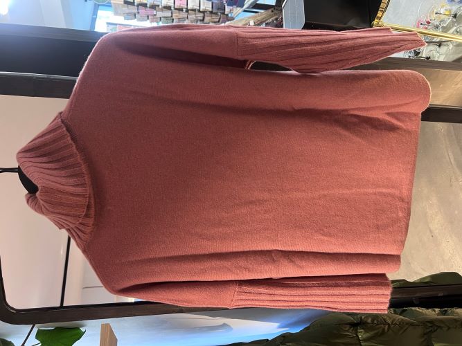 Kaschmirpullover Majesta spiced coral