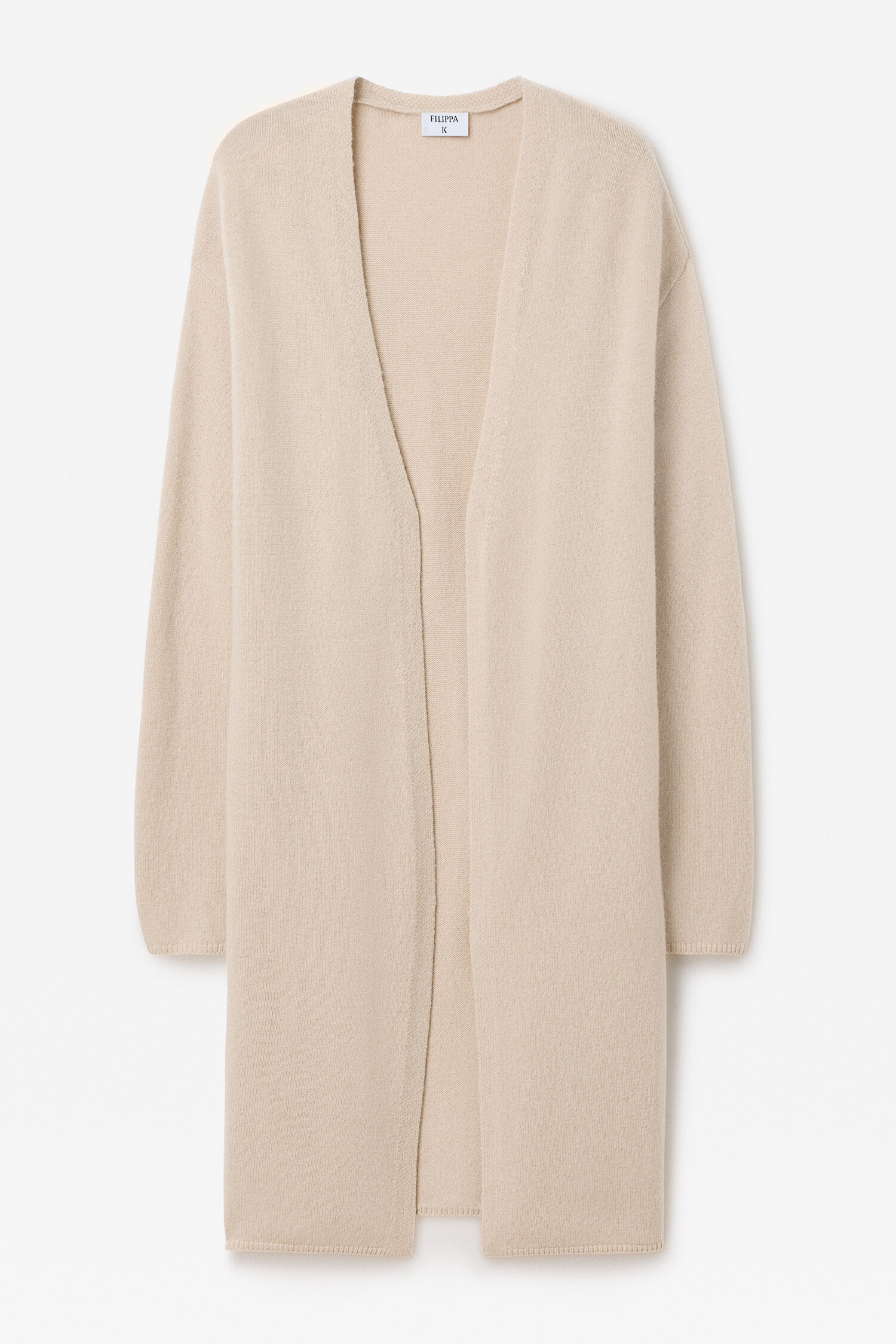 Cardigan Wolle/ Cashmere pearl beige