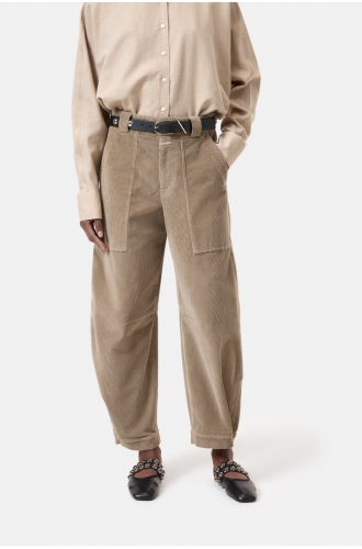 Cordhose Rhannon clay beige