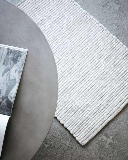 Teppich Chindi white