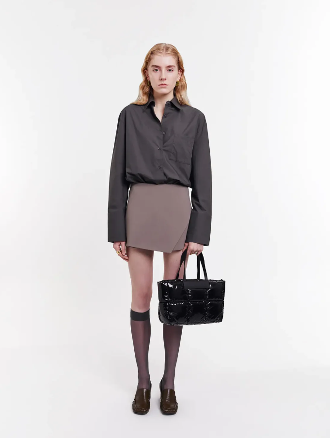 Porter Marché Small Black Vinyl