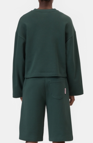 Langarm Shirt Royal green