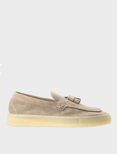 Tassel Loafer CPH164 suede sand/ creme