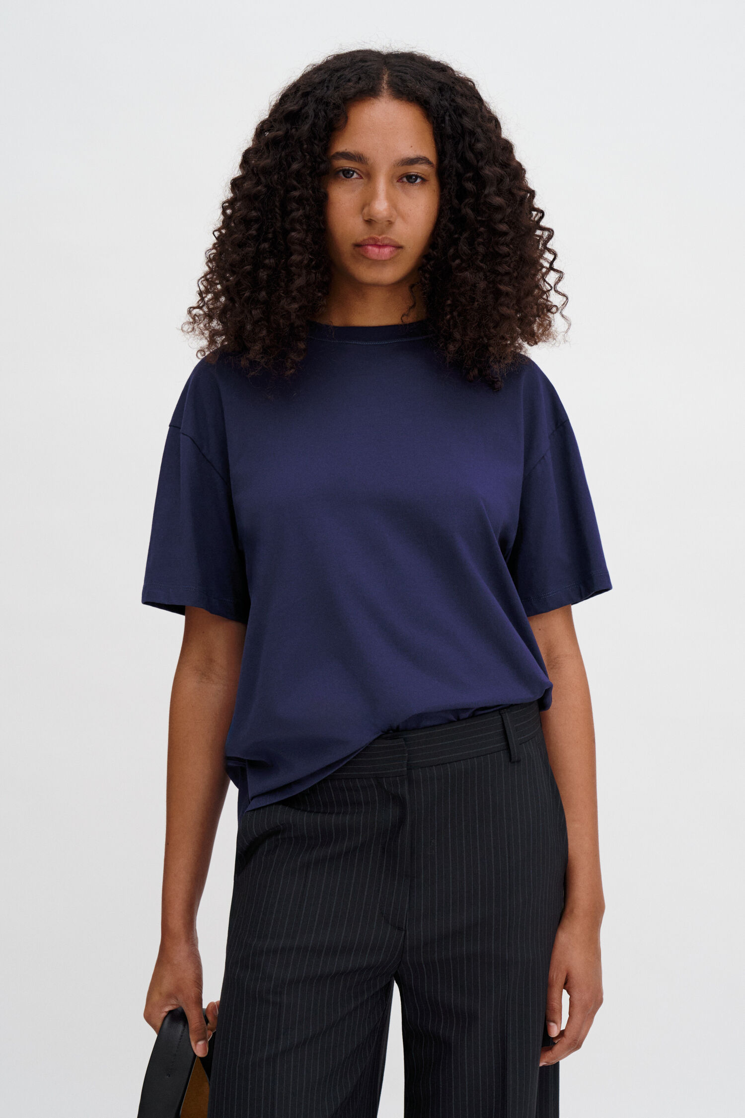 T-Shirt loose fit ink navy