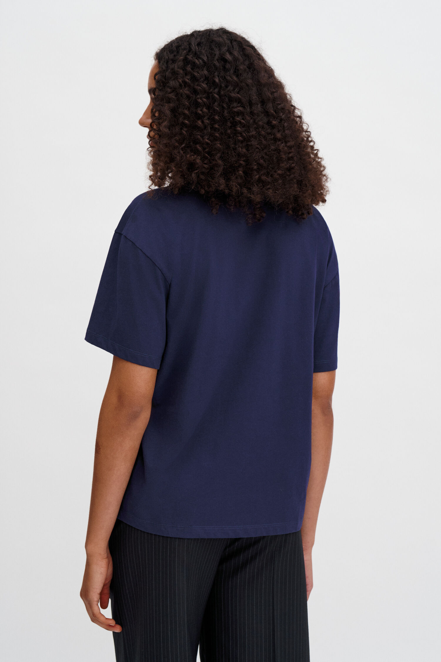 T-Shirt loose fit ink navy