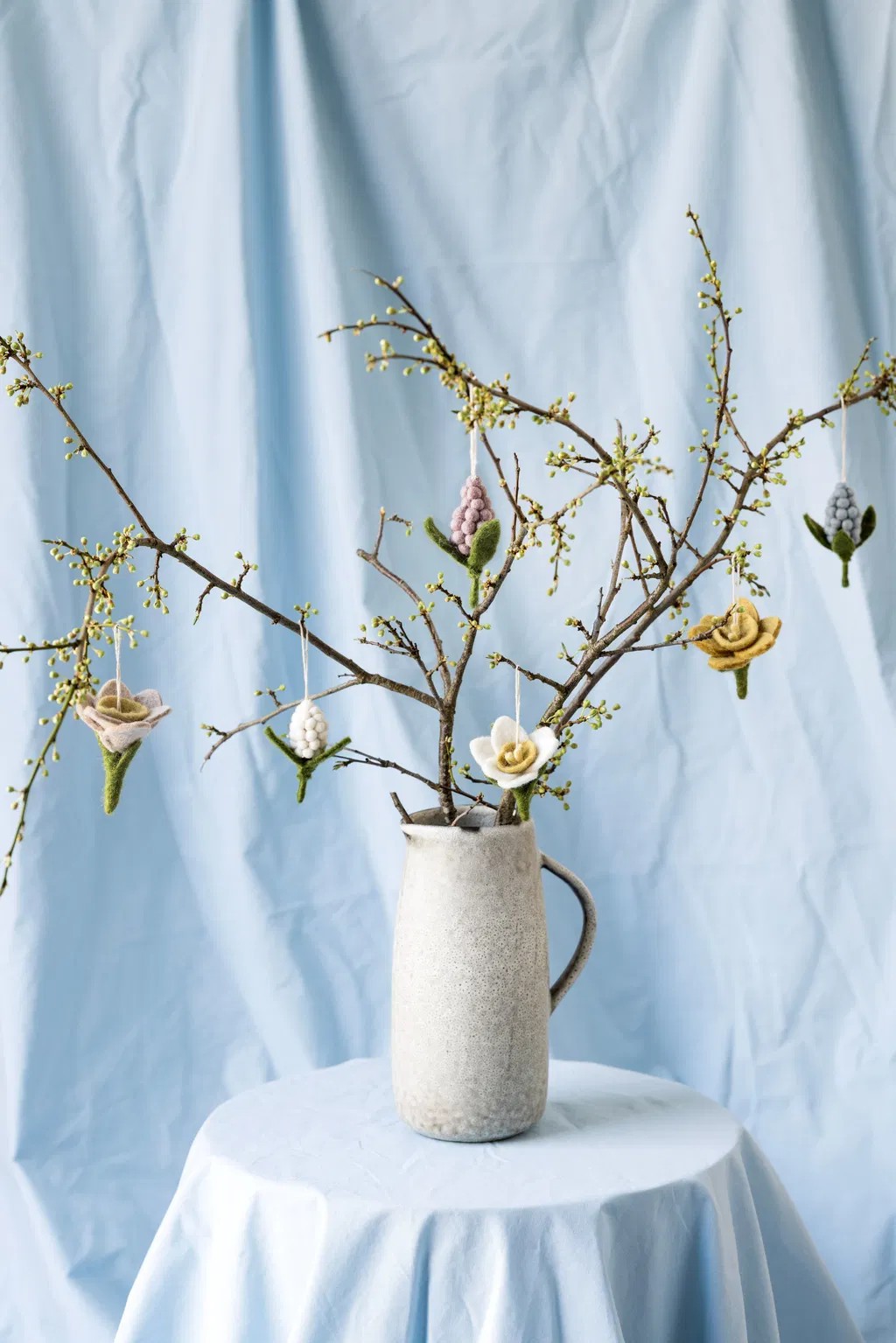 Filzblume Trauben-Hyacinthe, Light Blue