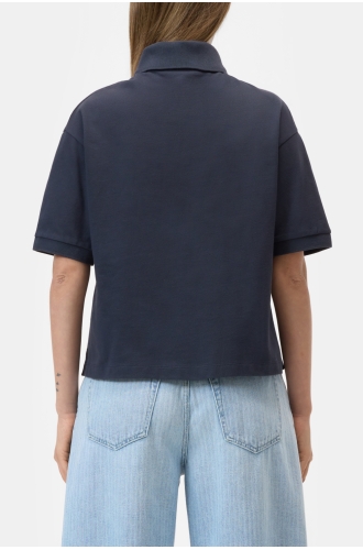 T-Shirt Polo dark night