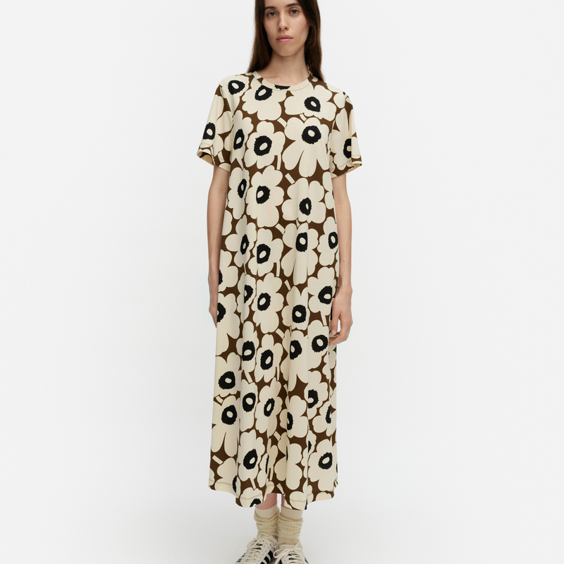 Kleid PISTEINEN beige/brown/ black