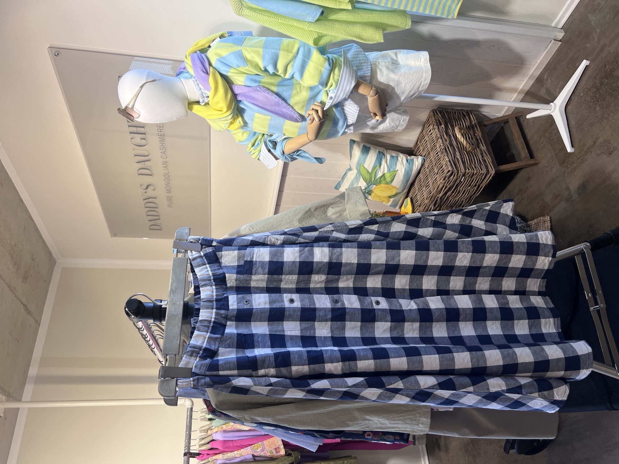 Rock Amy India Ink/ White Vichy