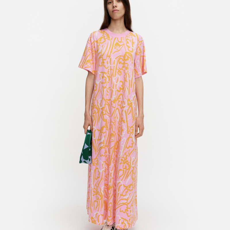 Kleid KOKONAISUUS Ensikukat pink/light pink/ orange