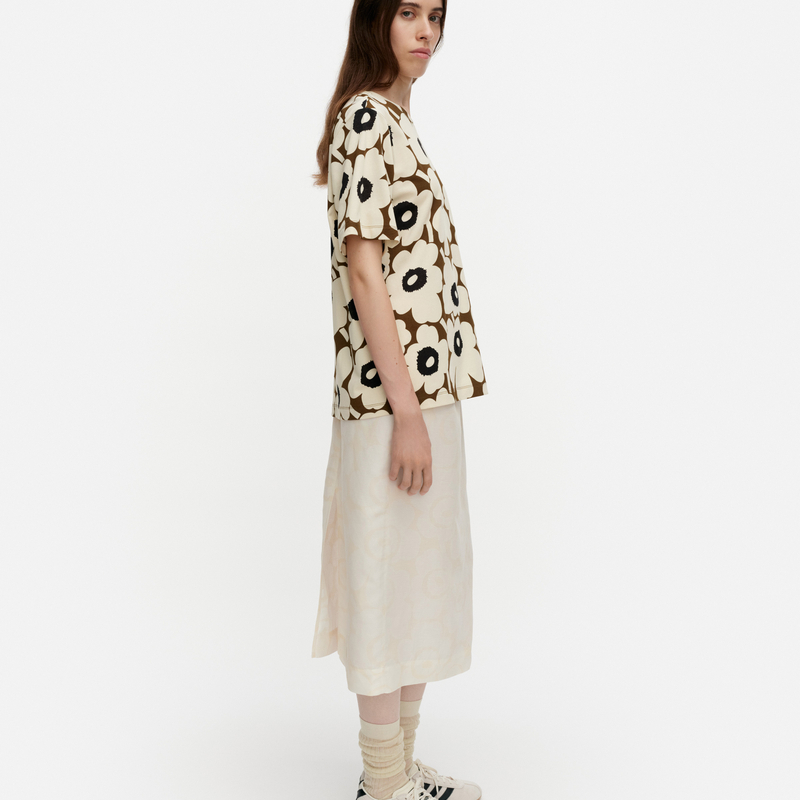 T-Shirt TUNNIT UNIKKO VIETNAM beige/ brown/ black